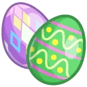 Decorative Eggs Collecting Icon