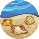 Seashells Collecting Icon